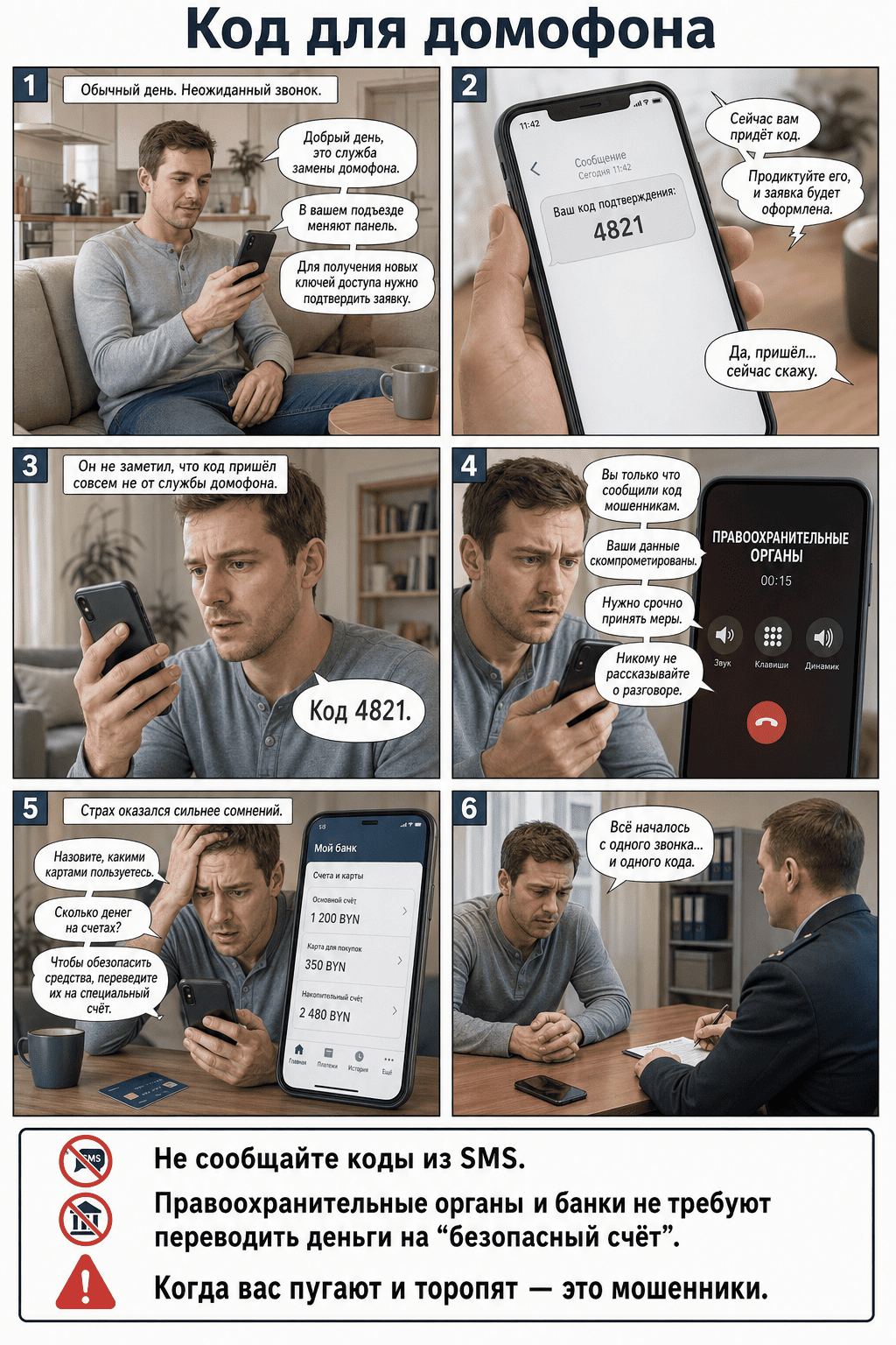 Код для домофона